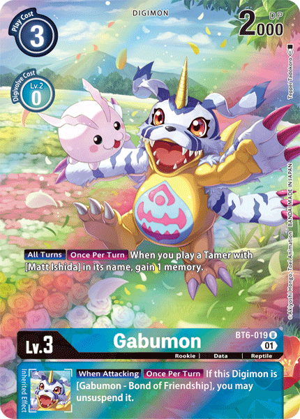 Gabumon [BT6-019] (Alternate Art) [Double Diamond] | Arkham Games and Comics