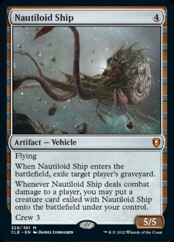 Nautiloid Ship [Commander Legends: Battle for Baldur's Gate] | Arkham Games and Comics