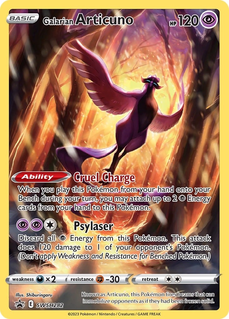 Galarian Articuno (SWSH282) [Sword & Shield: Black Star Promos] | Arkham Games and Comics