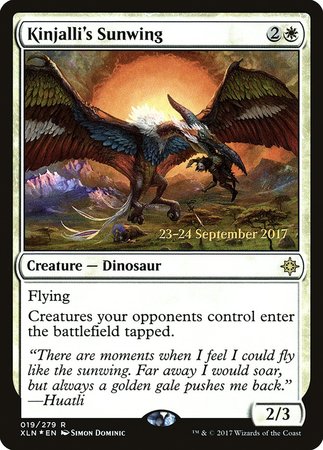 Kinjalli's Sunwing [Ixalan Promos] | Arkham Games and Comics