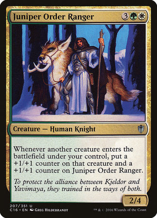 Juniper Order Ranger [Commander 2016] | Arkham Games and Comics
