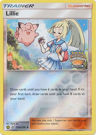 Lillie (125a/156) (Regional Promo) [Sun & Moon: Ultra Prism] | Arkham Games and Comics