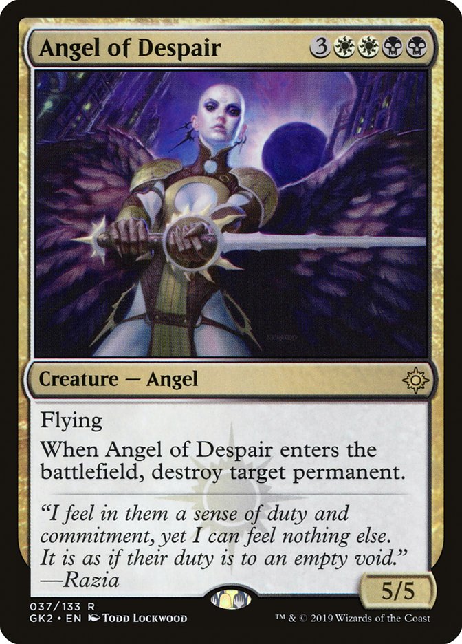 Angel of Despair [Ravnica Allegiance Guild Kit] | Arkham Games and Comics