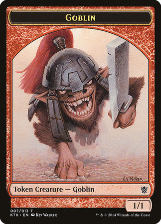 Goblin Token [Khans of Tarkir Tokens] | Arkham Games and Comics