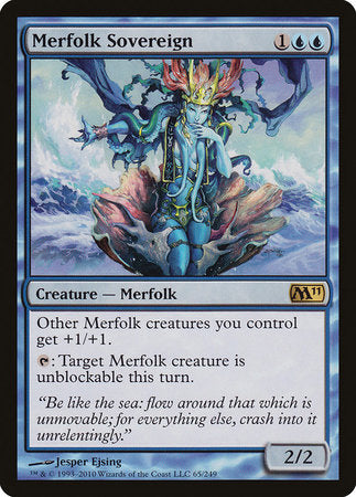Merfolk Sovereign [Magic 2011] | Arkham Games and Comics