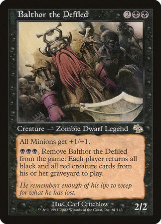 Balthor the Defiled [Judgment] | Arkham Games and Comics