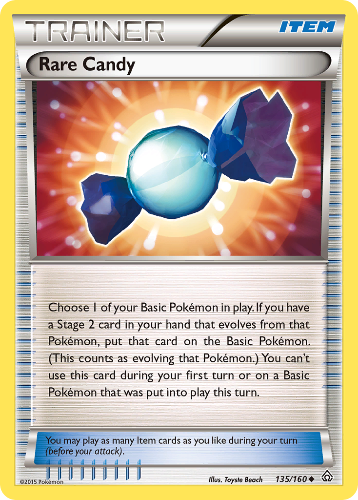 Rare Candy (135/160) [XY: Primal Clash] | Arkham Games and Comics