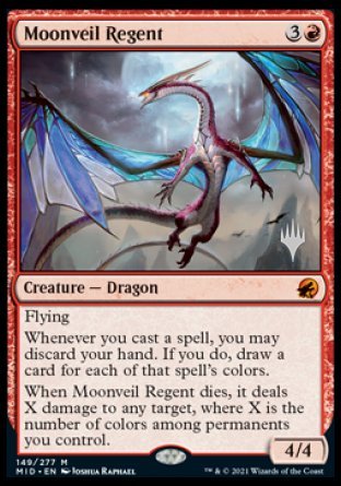 Moonveil Regent (Promo Pack) [Innistrad: Midnight Hunt Promos] | Arkham Games and Comics