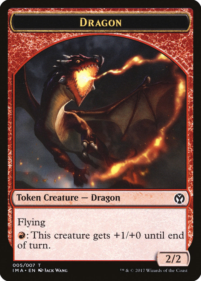 Dragon (005/007) [Iconic Masters Tokens] | Arkham Games and Comics