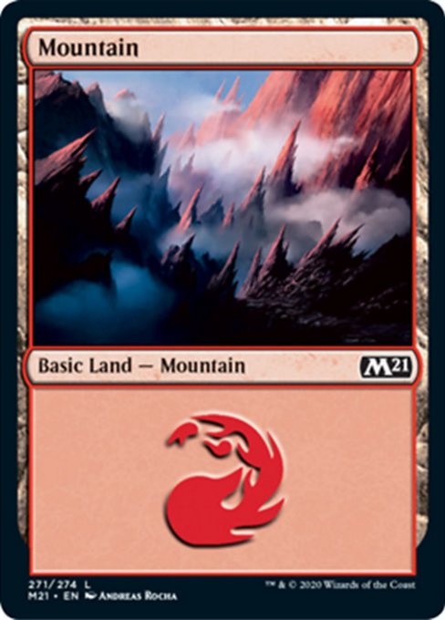 Mountain (271) [Core Set 2021] | Arkham Games and Comics