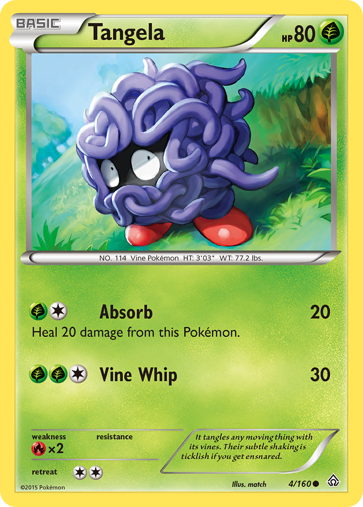 Tangela (4/160) [XY: Primal Clash] | Arkham Games and Comics