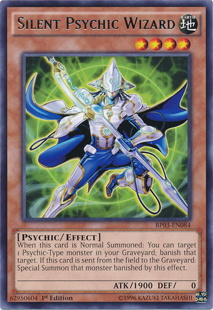 Silent Psychic Wizard [BP03-EN084] Rare | Arkham Games and Comics