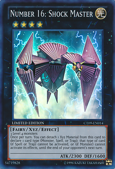 Number 16: Shock Master [CT09-EN014] Super Rare | Arkham Games and Comics