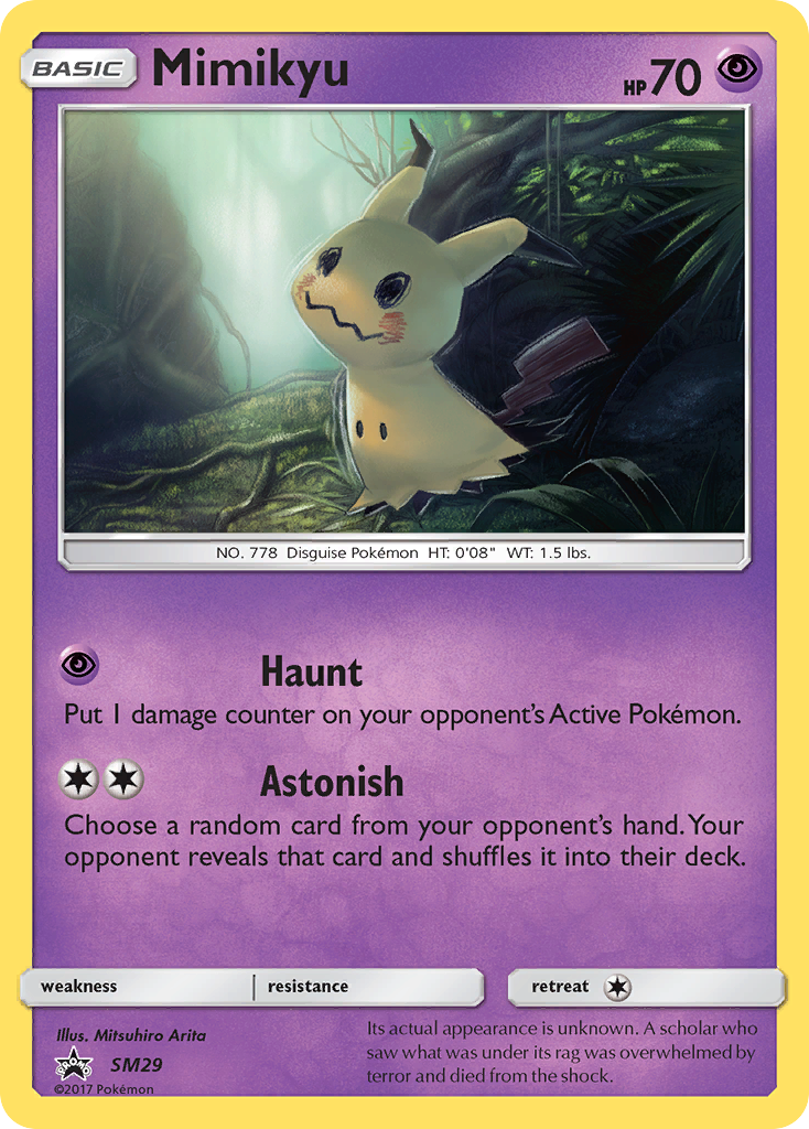 Mimikyu (SM29) [Sun & Moon: Black Star Promos] | Arkham Games and Comics