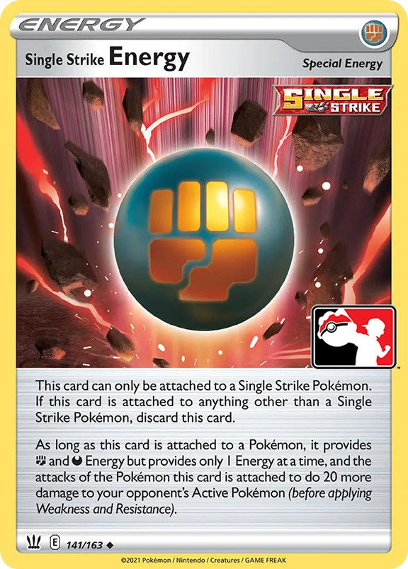 Single Strike Energy (141/163) [Prize Pack Series Two] | Arkham Games and Comics