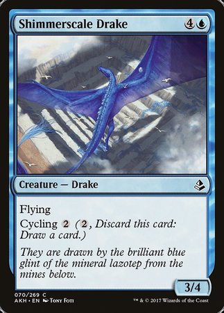 Shimmerscale Drake [Amonkhet] | Arkham Games and Comics