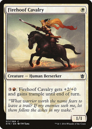 Firehoof Cavalry [Khans of Tarkir] | Arkham Games and Comics