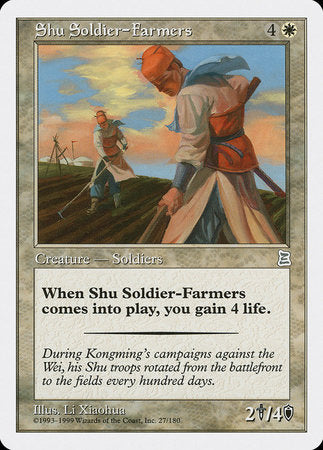 Shu Soldier-Farmers [Portal Three Kingdoms] | Arkham Games and Comics