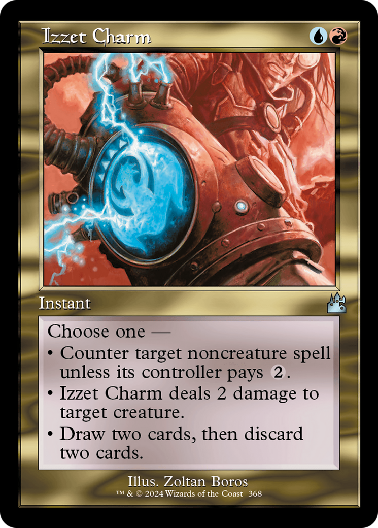 Izzet Charm (Retro Frame) [Ravnica Remastered] | Arkham Games and Comics