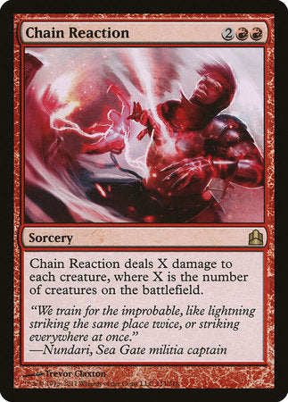 Chain Reaction [Commander 2011] | Arkham Games and Comics