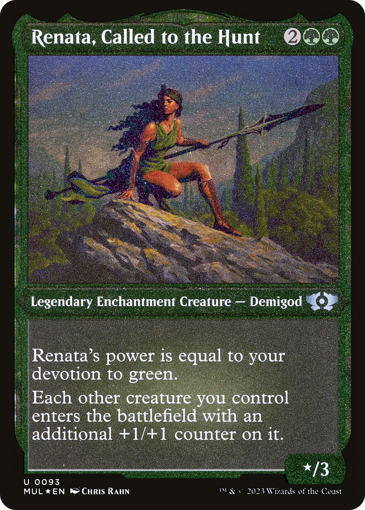 Renata, Called to the Hunt (Foil Etched) [Multiverse Legends] | Arkham Games and Comics