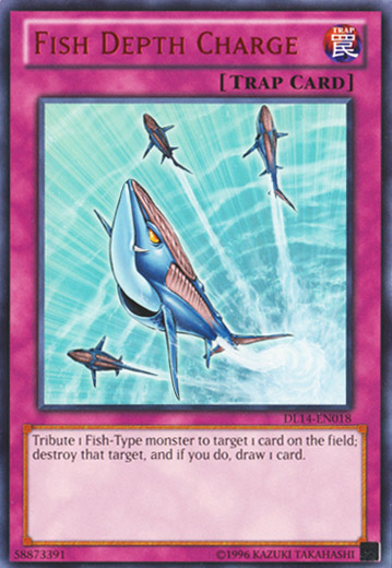 Fish Depth Charge (Red) [DL14-EN018] Rare | Arkham Games and Comics