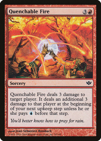 Quenchable Fire [Conflux] | Arkham Games and Comics
