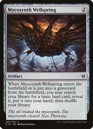 Mycosynth Wellspring [Commander 2016] | Arkham Games and Comics