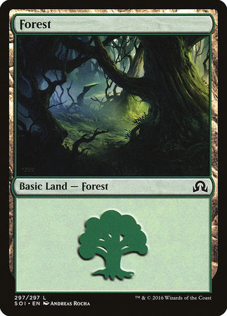 Forest (297) [Shadows over Innistrad] | Arkham Games and Comics