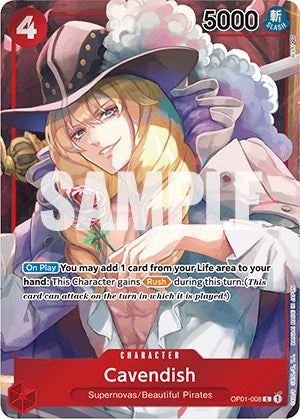 Cavendish (Box Topper) [Romance Dawn] | Arkham Games and Comics