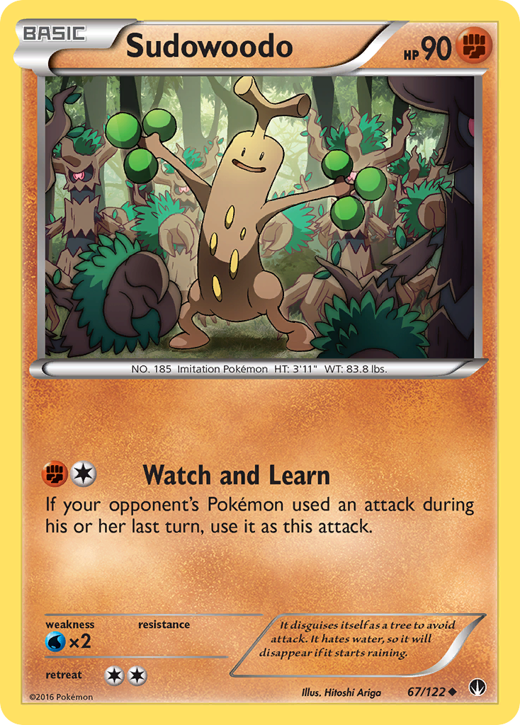 Sudowoodo (67/122) [XY: BREAKpoint] | Arkham Games and Comics