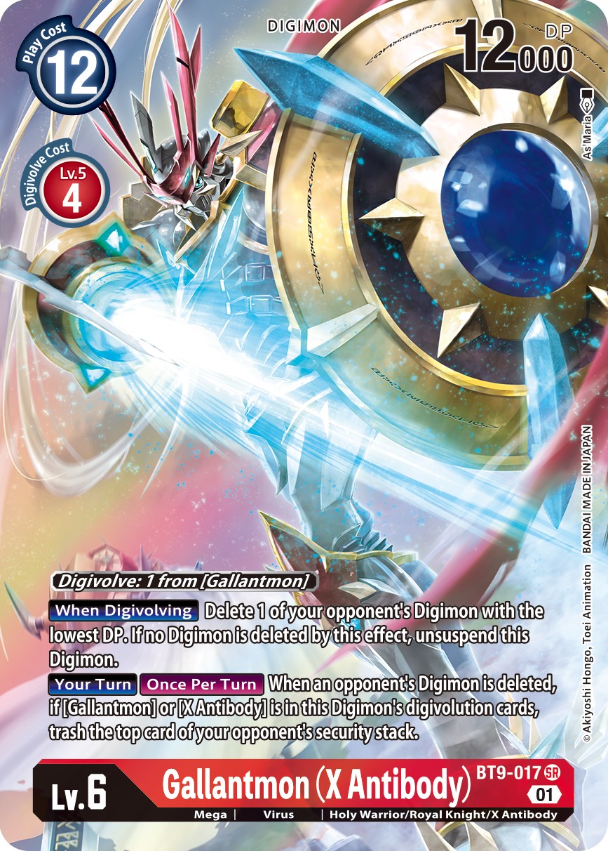 Gallantmon (X Antibody) [BT9-017] (Alternate Art) [X Record] | Arkham Games and Comics