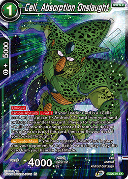Cell, Absorption Onslaught (EX20-07) [Ultimate Deck 2022] | Arkham Games and Comics