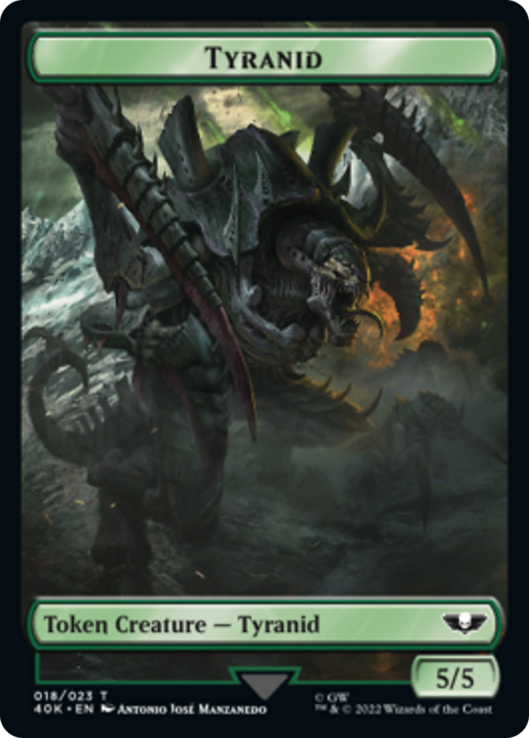 Tyranid (17) // Tyranid (18) [Universes Beyond: Warhammer 40,000 Tokens] | Arkham Games and Comics
