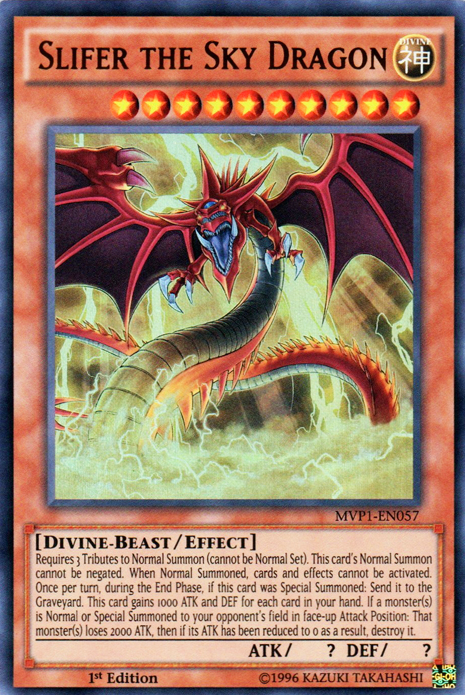 Slifer the Sky Dragon [MVP1-EN057] Ultra Rare | Arkham Games and Comics