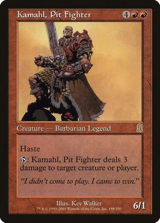 Kamahl, Pit Fighter [Odyssey] | Arkham Games and Comics