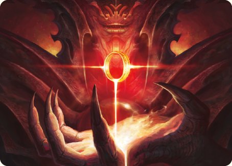 Sol Ring Art Card [The Lord of the Rings: Tales of Middle-earth Art Series] | Arkham Games and Comics