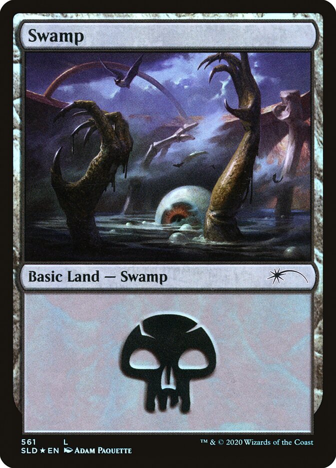 Swamp (Witchcraft) (561) [Secret Lair Drop Promos] | Arkham Games and Comics