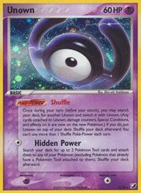 Unown (H) (H/28) [EX: Unseen Forces] | Arkham Games and Comics