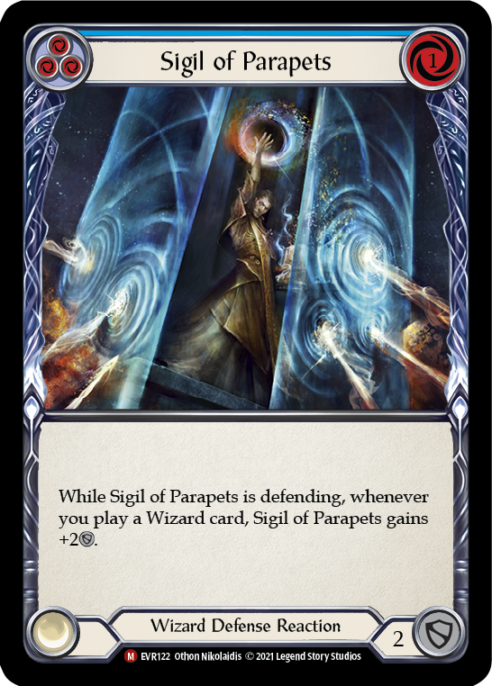 Sigil of Parapets [EVR122] (Everfest)  1st Edition Normal | Arkham Games and Comics