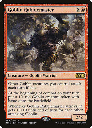 Goblin Rabblemaster [Magic 2015] | Arkham Games and Comics