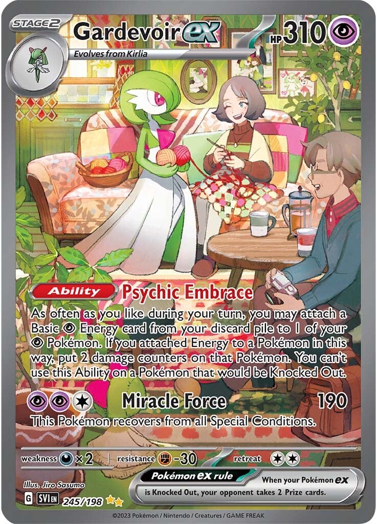 Gardevoir ex (245/198) [Scarlet & Violet: Base Set] | Arkham Games and Comics