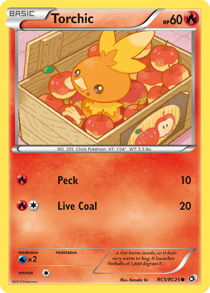 Torchic (RC5/RC25) [Black & White: Legendary Treasures] | Arkham Games and Comics