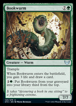 Bookwurm [Strixhaven: School of Mages] | Arkham Games and Comics