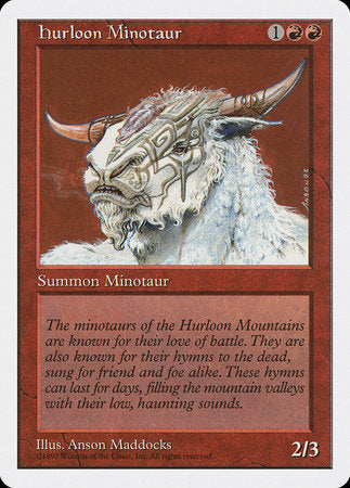 Hurloon Minotaur [Fifth Edition] | Arkham Games and Comics