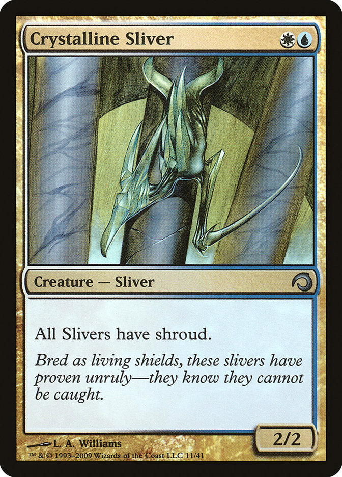 Crystalline Sliver [Premium Deck Series: Slivers] | Arkham Games and Comics