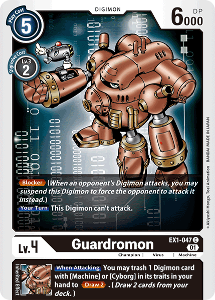 Guardromon [EX1-047] [Classic Collection] | Arkham Games and Comics