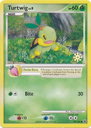 Turtwig (78/100) [Countdown Calendar Promos] | Arkham Games and Comics