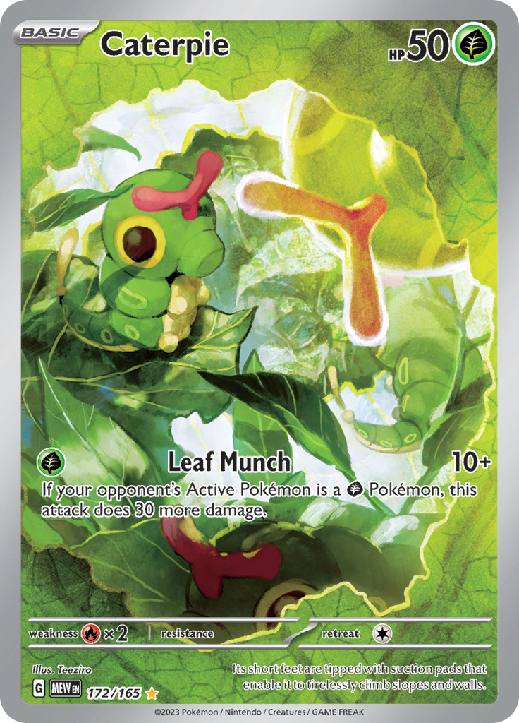 Caterpie (172/165) [Scarlet & Violet: 151] | Arkham Games and Comics