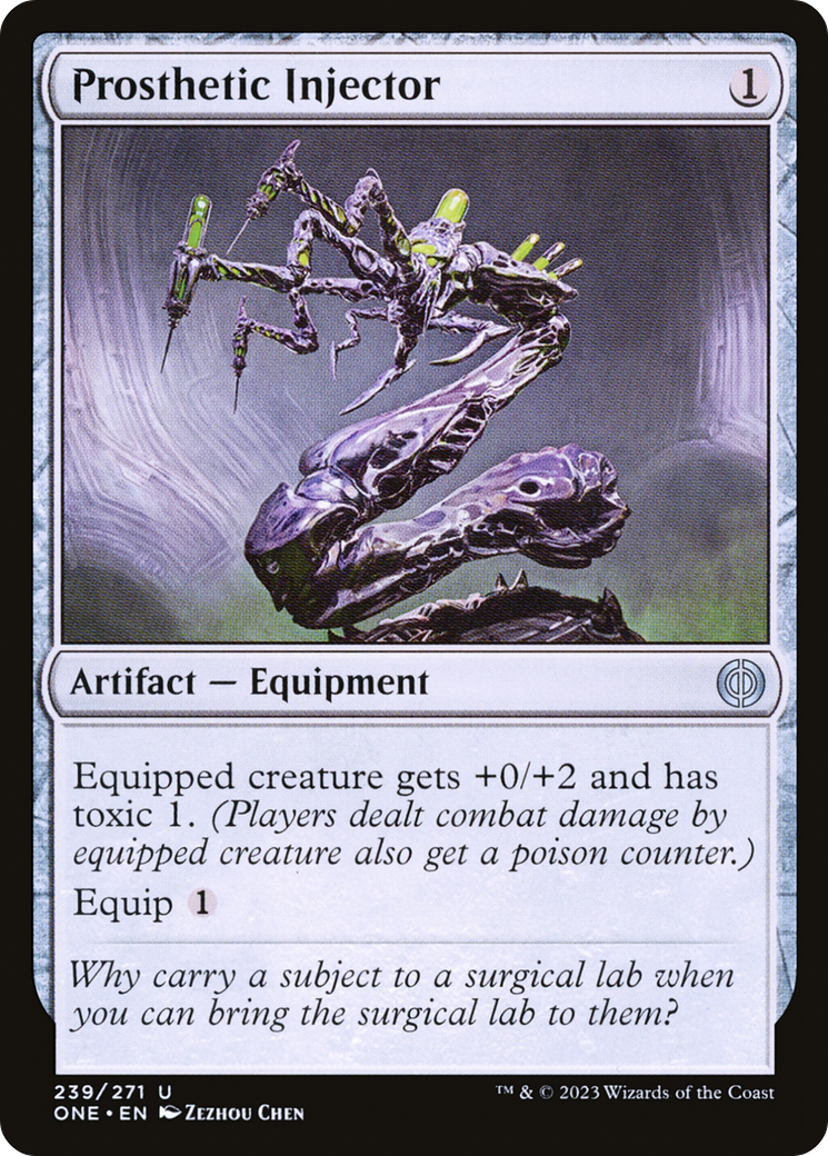 Prosthetic Injector [Phyrexia: All Will Be One] | Arkham Games and Comics